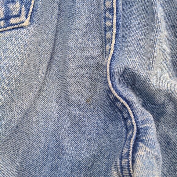 L.A. Blues Women's Slim Tapered Leg Jeans Blue 14 Long Light Stone Wash Denim - Picture 8 of 12